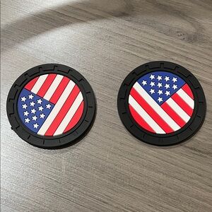 American Flag Car Coasters new